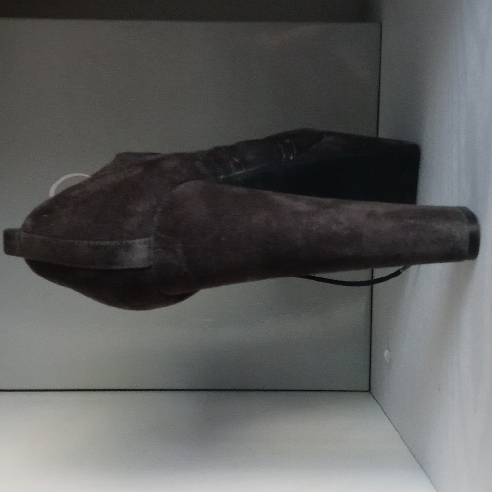 Gray Suede Platforms - image 7